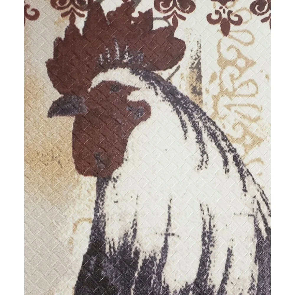 Anti-Fatigue Non Slip Printed PVC Kitchen Floor Mat (18